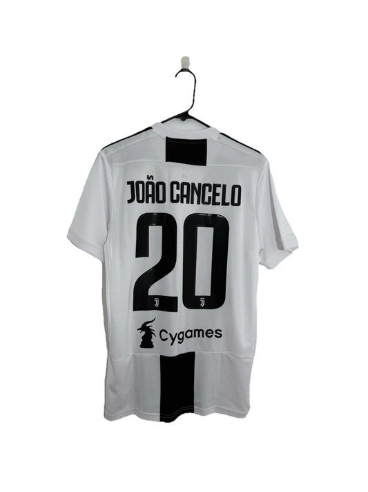 Juventus Joao Cancelo #20 2018/19 Medium Home Shirt Adidas BNWT CF3489