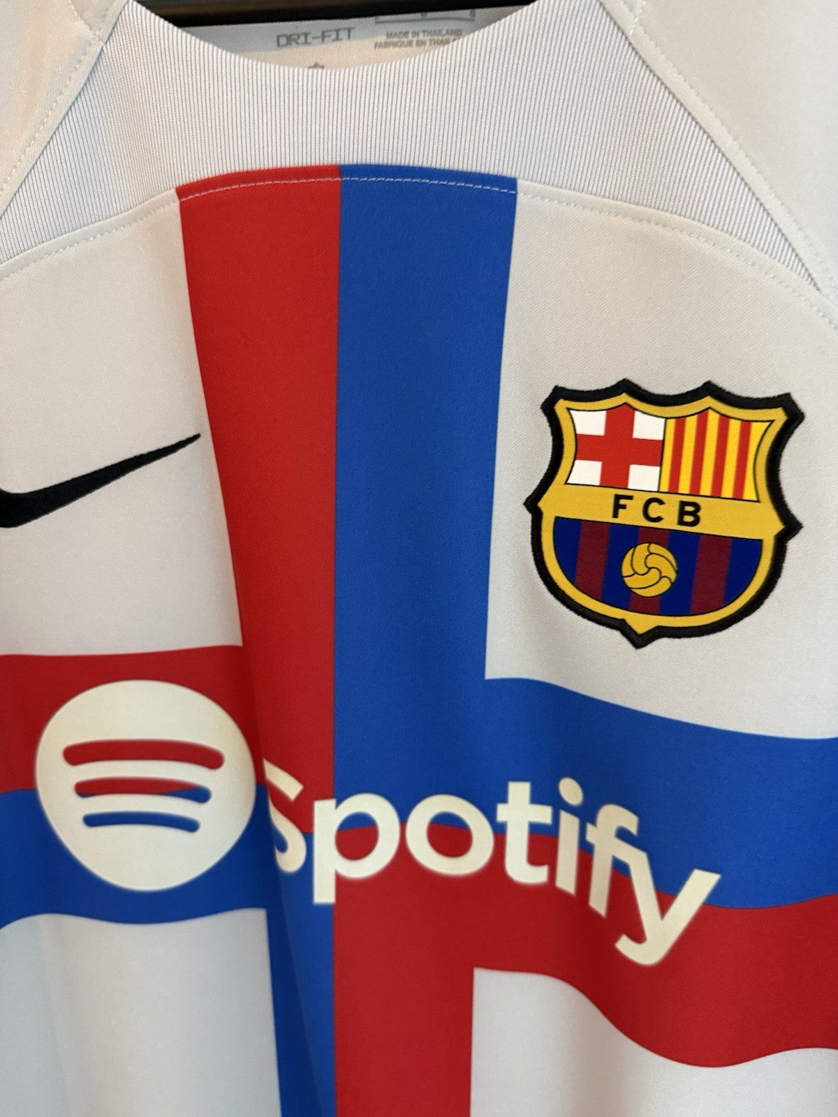 Barcelona Lewandowski #9 2022/23 Large 3rd CL Shirt Nike BNWT DN2713-043