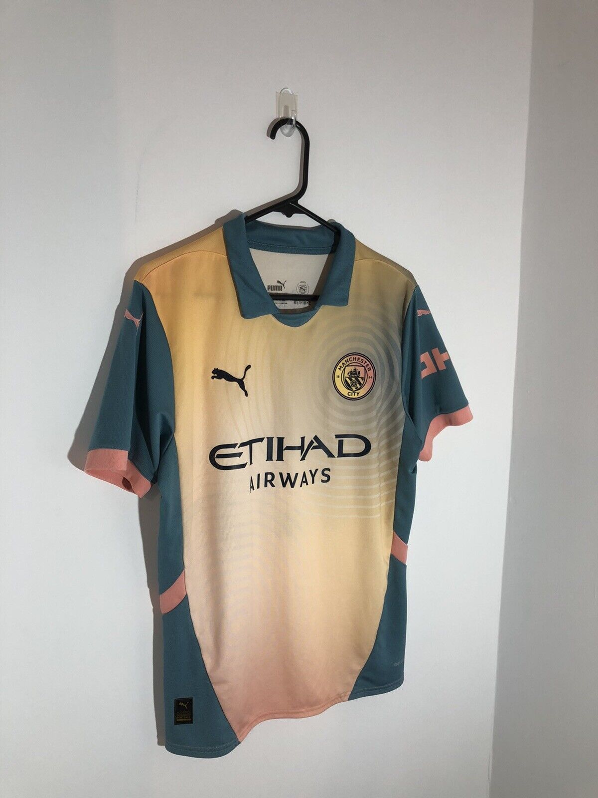 Savinho 26 Manchester City 2024 25 Medium Home Excellent Condition 775202 04