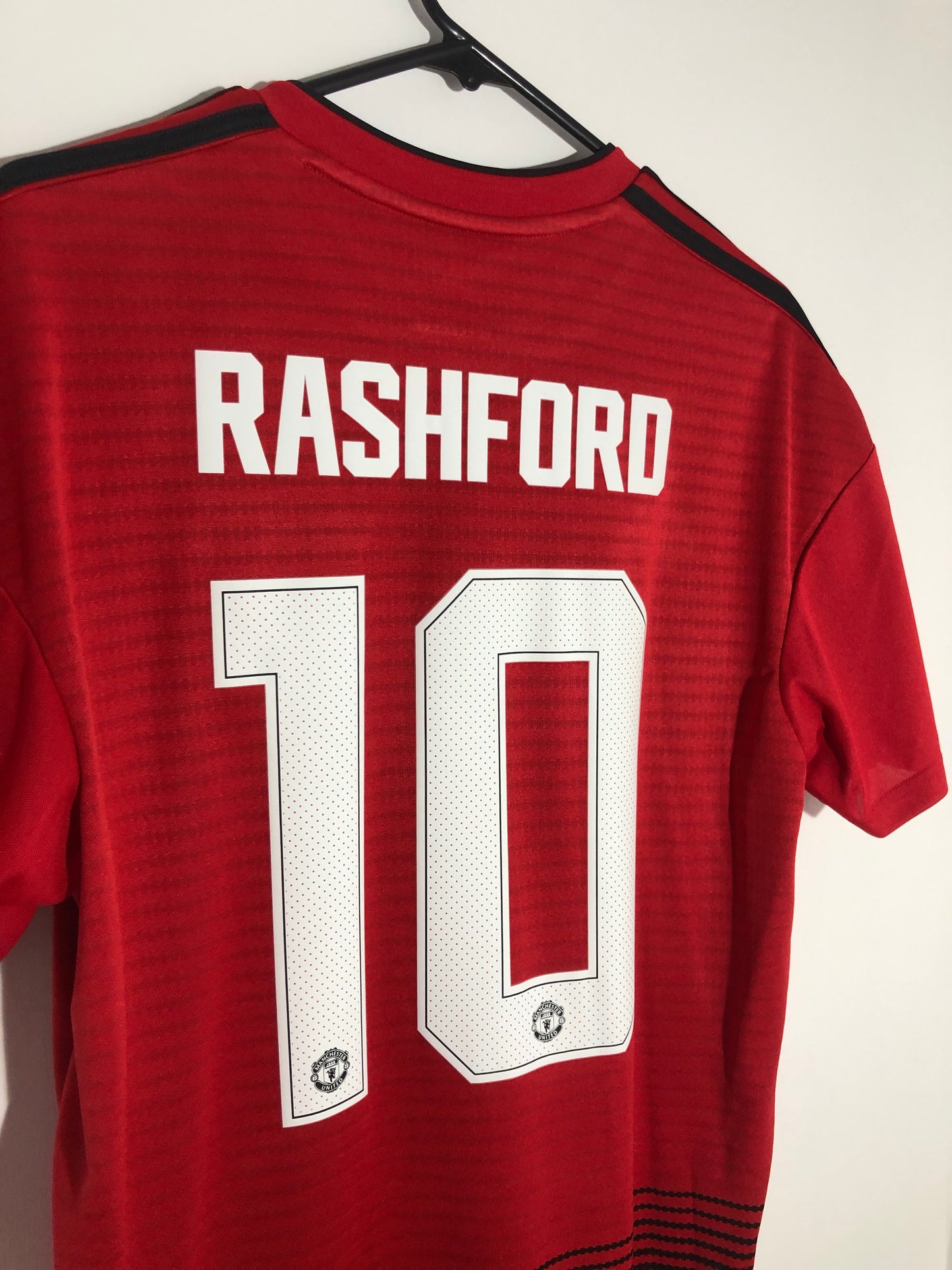 Rashford #10 Man United Large 2018/19 Home Shirt BNWT Cg0040