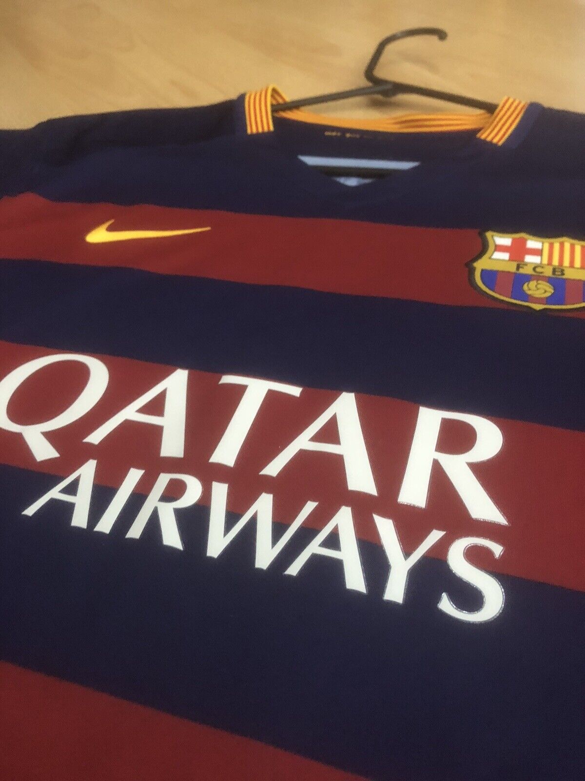 Messi 10 Barcelona 2015 16 Home Xl Shirt Nike Excellent Condition 658794 422