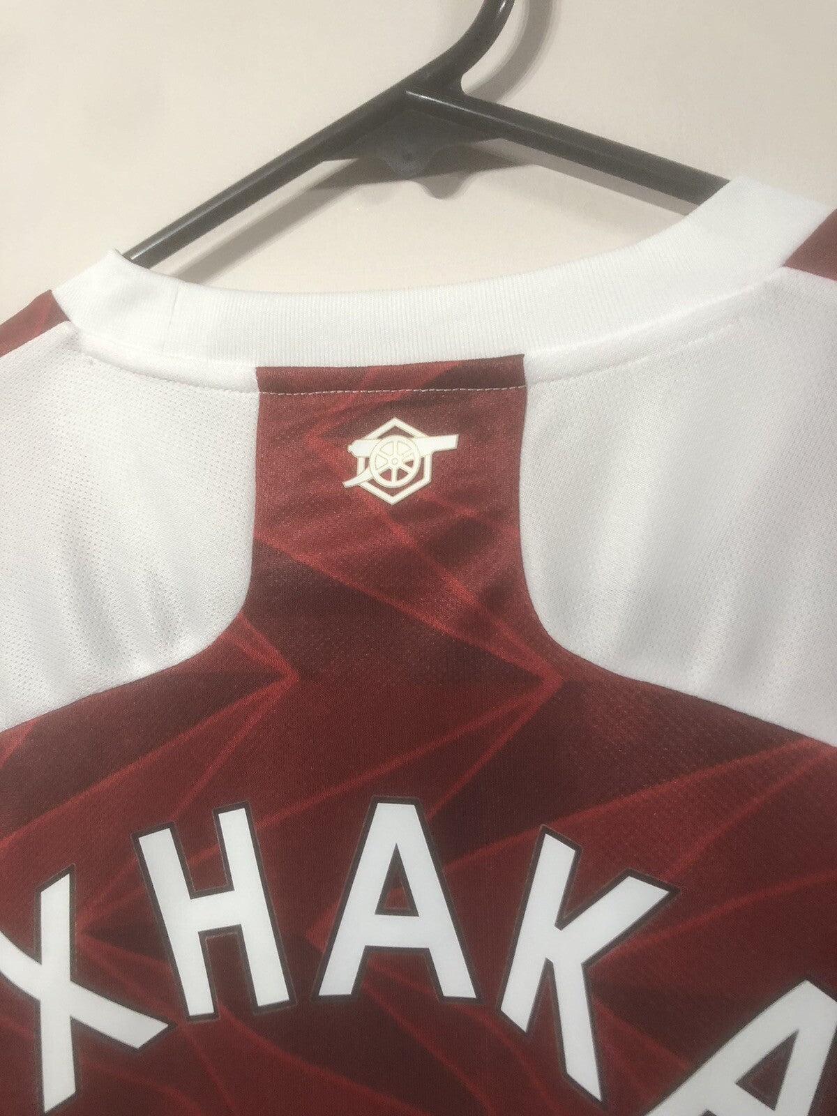 Arsenal Xhaka #34 2020/21 Medium LS Home Shirt Adidas BNWT FH7814