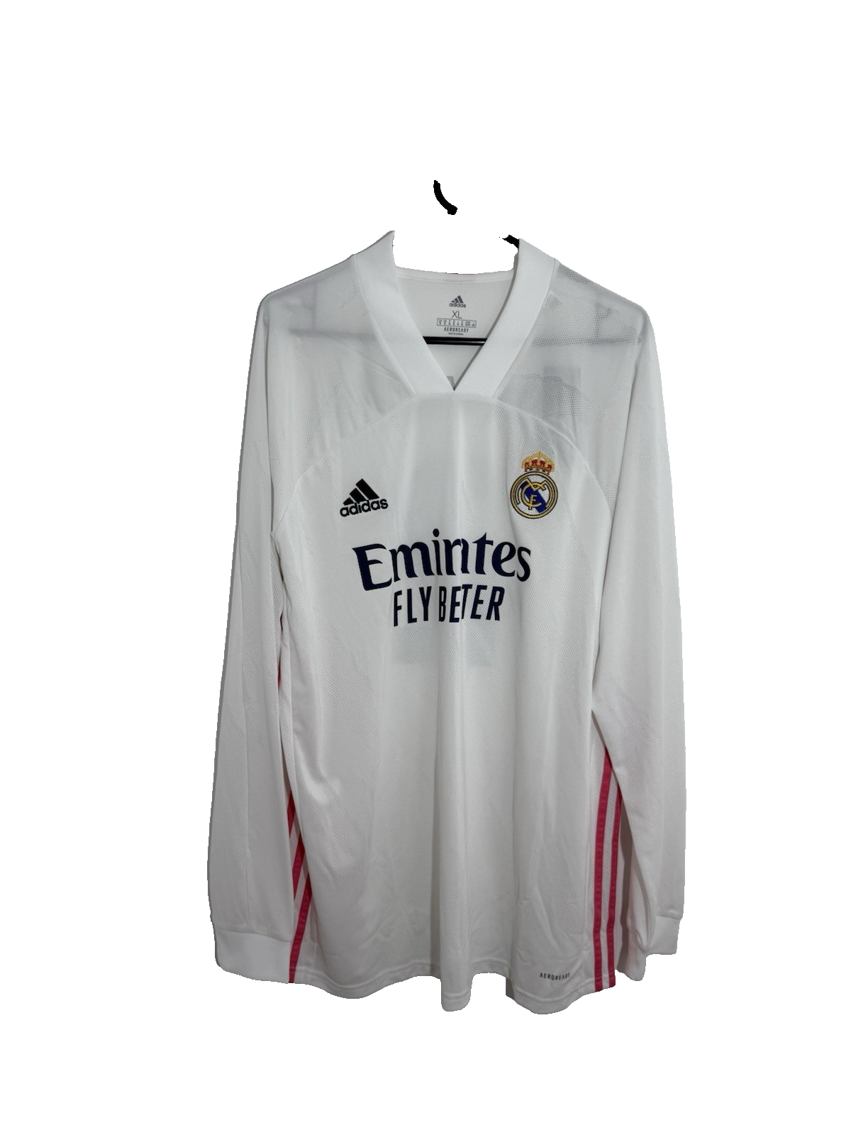 Real Madrid Carvajal #2 2020/21 XL L/S Home LS Shirt BNWT FQ7473