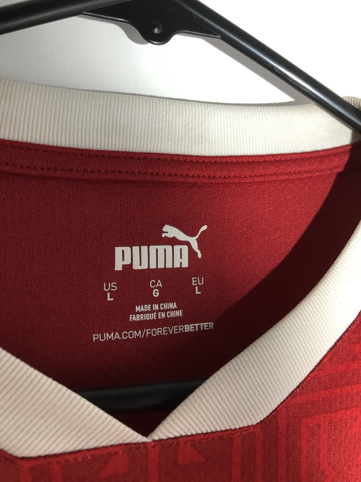 Serbia Vlahovic #18 2020/21 Large Home Shirt Puma Excellent Condition 756515-01