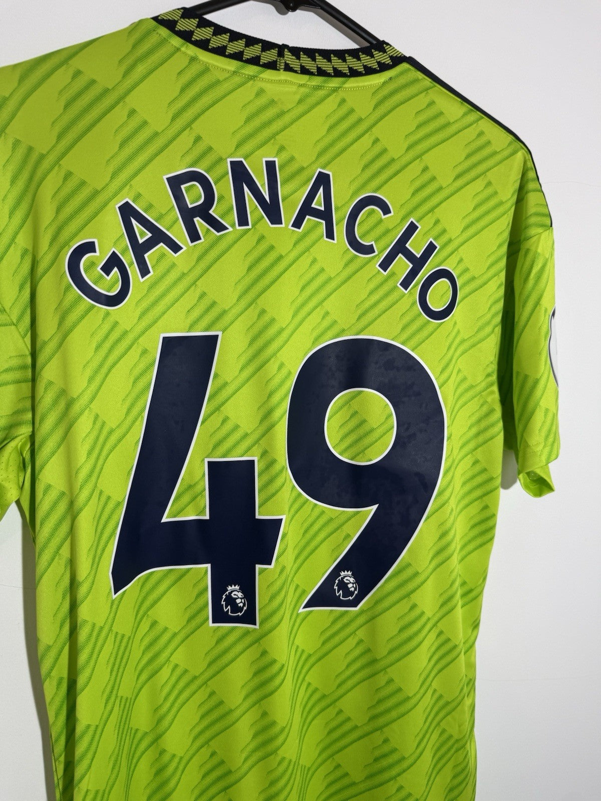 Manchester United Garnacho #49 2022/23 Medium 3rd Shirt BNWT HE2981