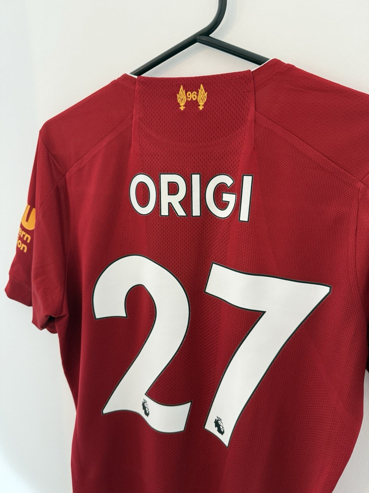 Liverpool Origi #27 2019/20 Small Home Shirt Excellent Condition MT930000
