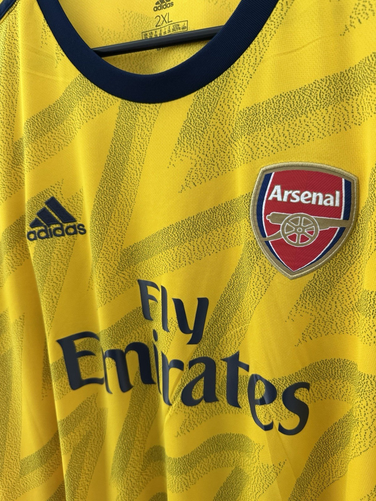 Arsenal Saka #77 2019/20 2XL Away Shirt Excellent Condition EH5635