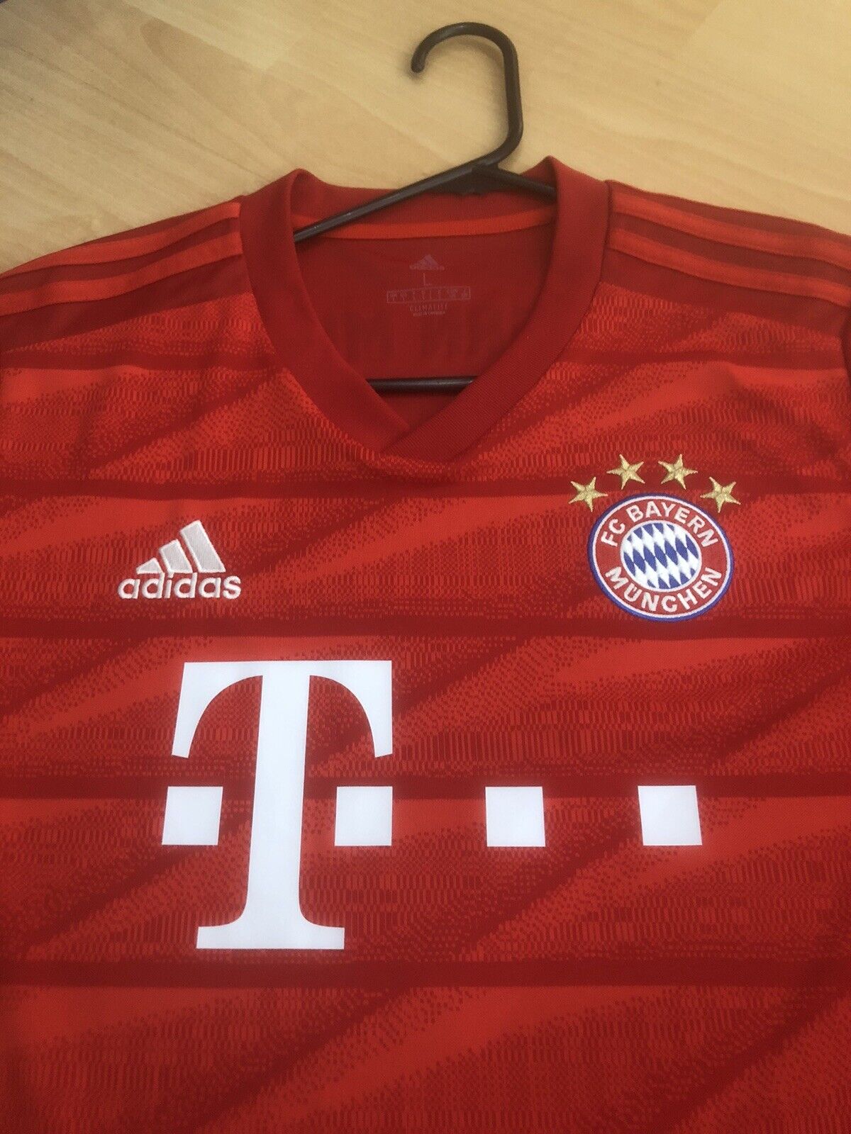 Lewandowski 9 Bayern Munich 2019 20 Large Home Shirt Excellent Condition Dw7410