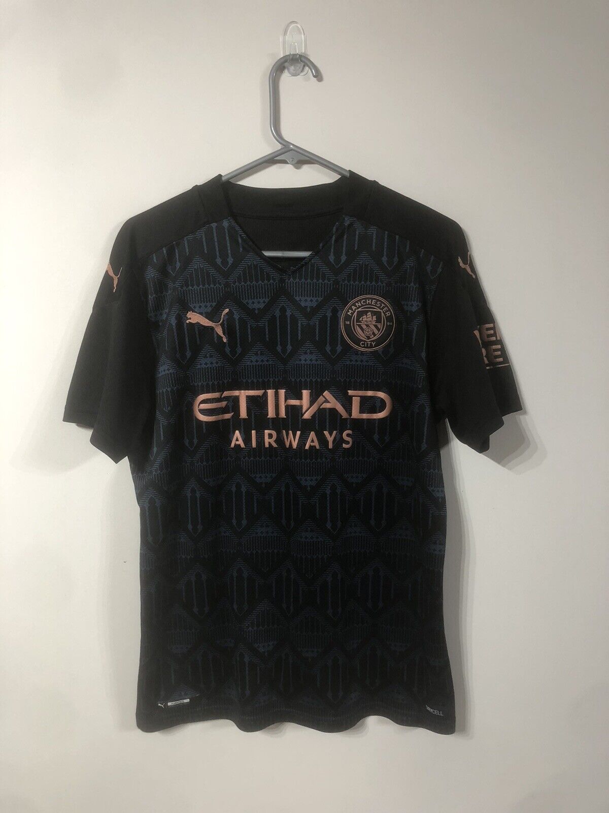 Laporte 14 Manchester City 2020 21 Medium Away Excellent Condition 757065 02