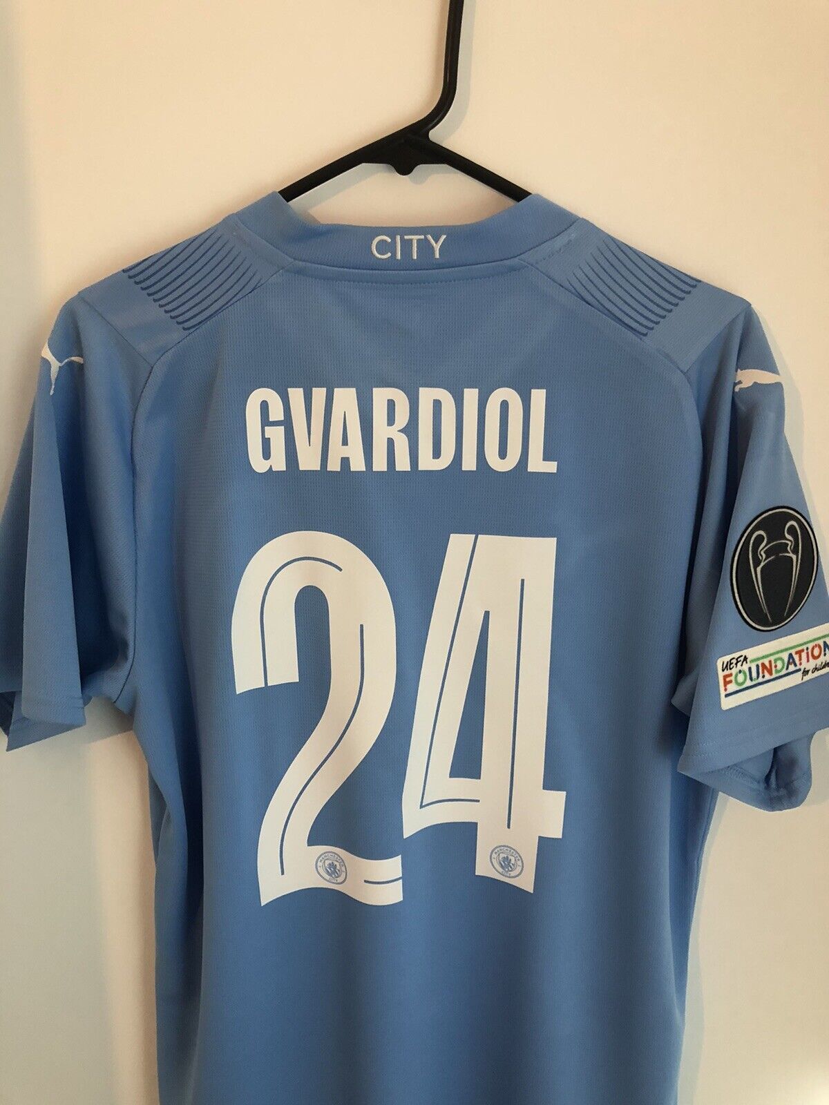 Gvardiol 24 Manchester City 2023 24 Medium Home Excellent Condition 770438 01