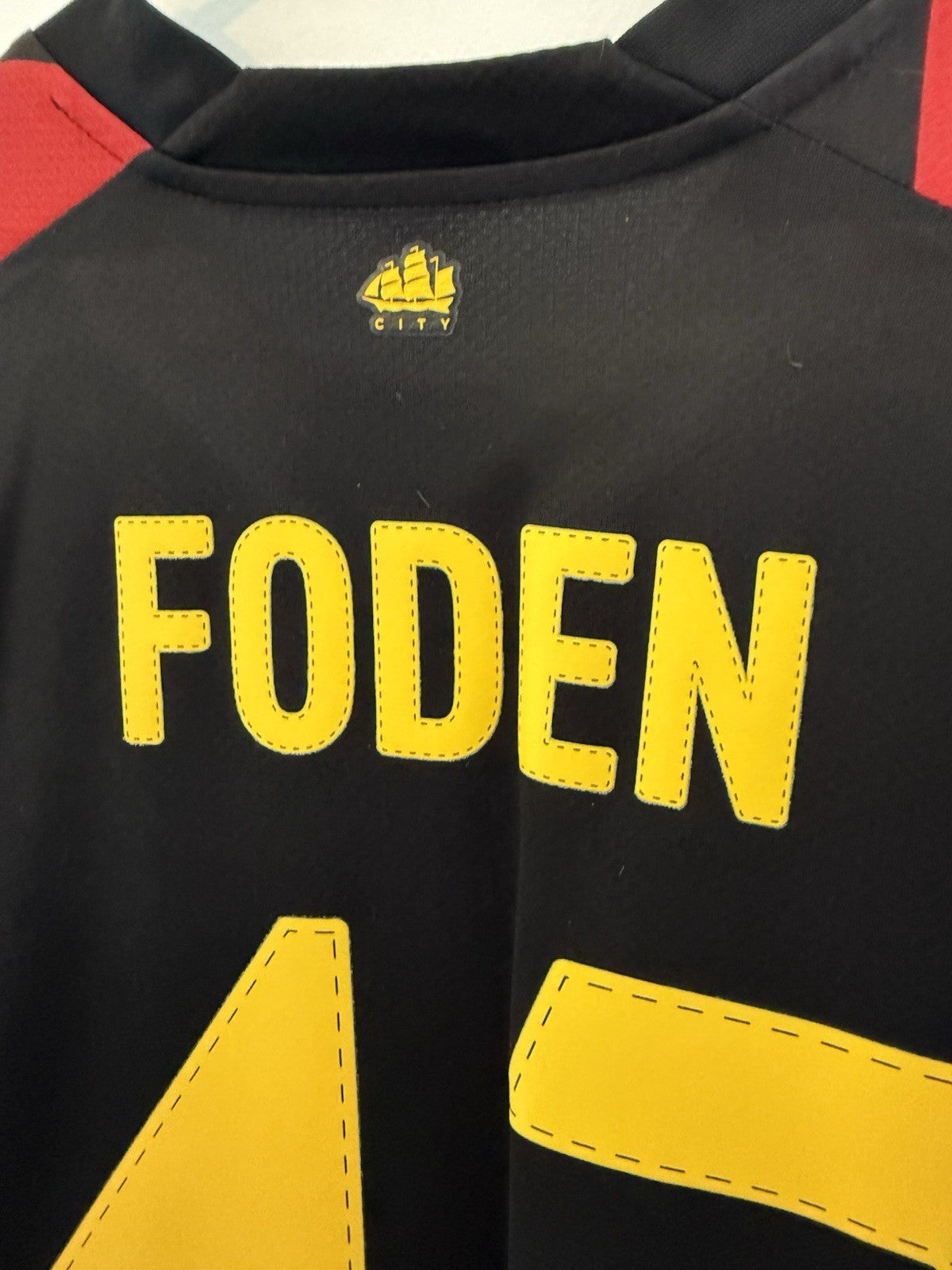Manchester City Foden #47 2022/23 Large Away Shirt Excellent Condition
