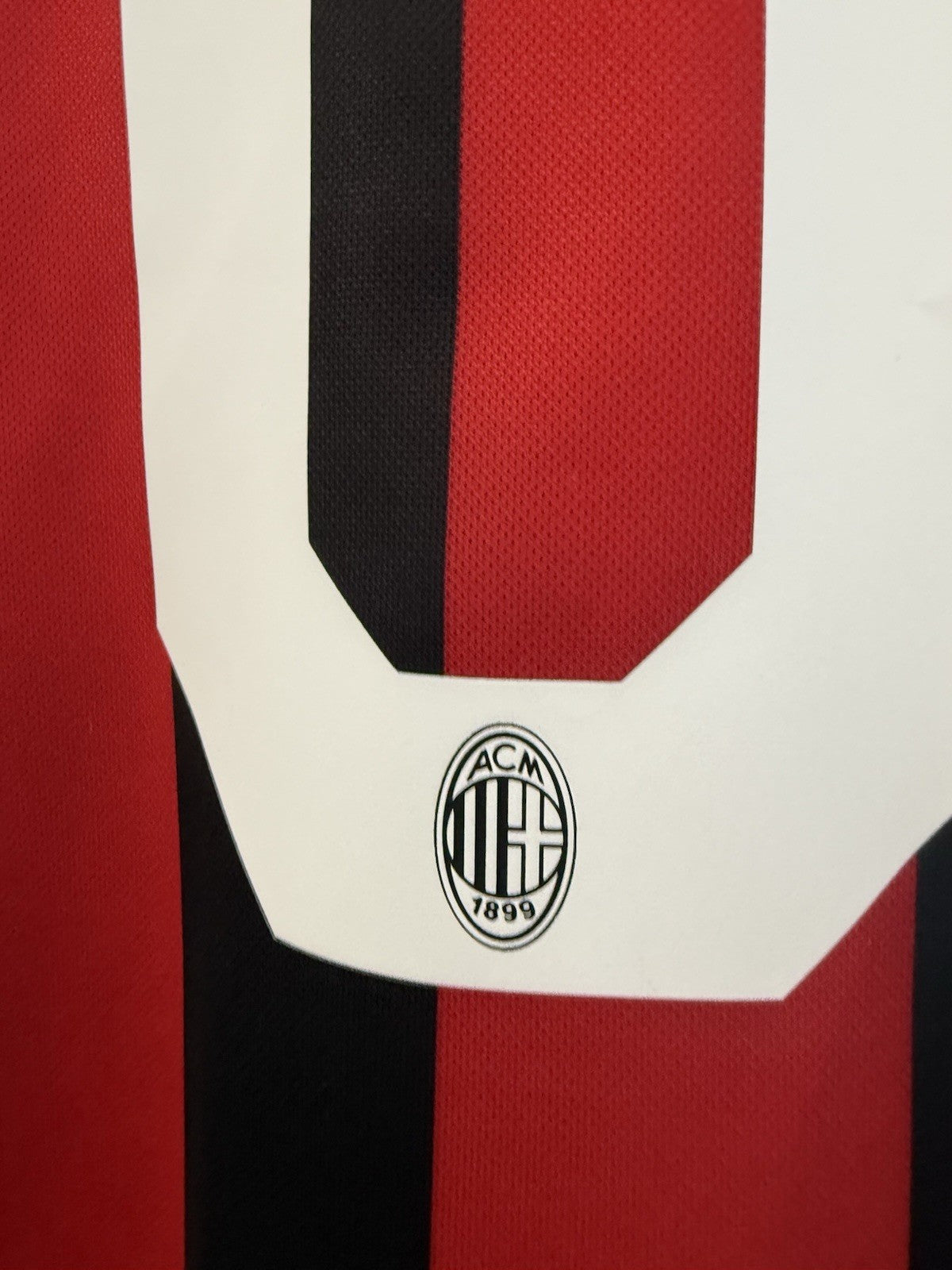 AC Milan Cutrone #63 2018/19 Medium Home Shirt Puma BNWT 754750-06