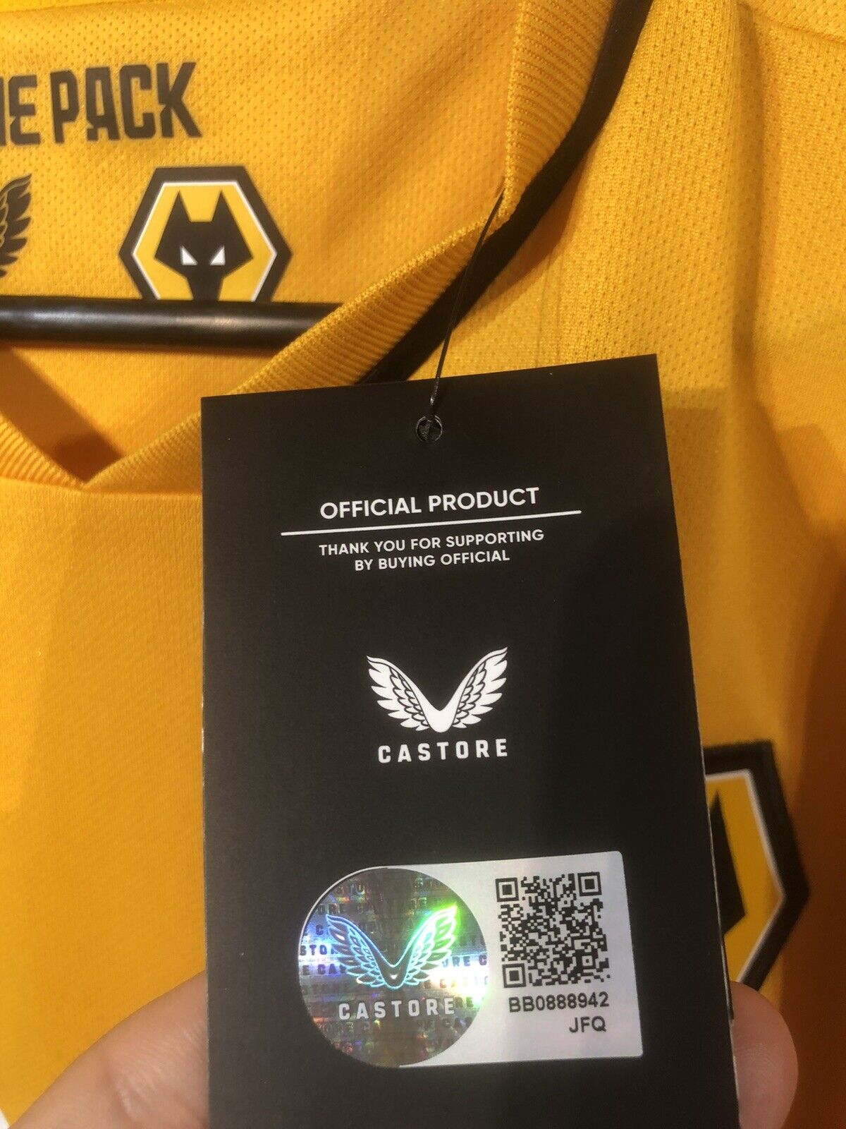 Neves #8 BNWT Wolves 2021/22 Euro Large Home Football Shirt Jersey Castore