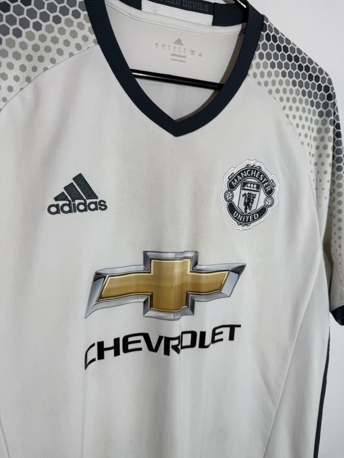 Manchester United Rashford #19 2016/17 Large 3rd Shirt Very Good Condition