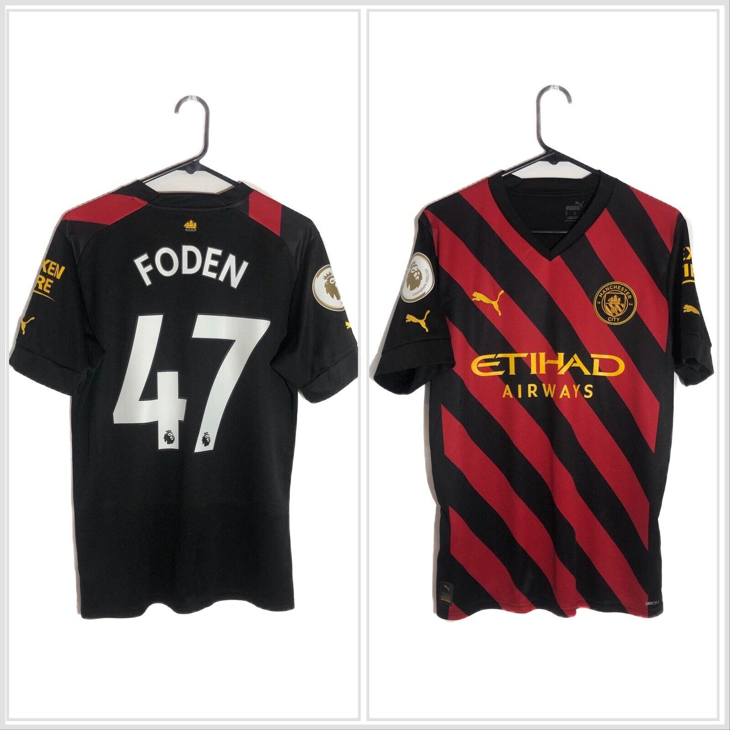 Foden 47 Manchester City 2022 23 Medium Away Excellent Condition 765722 02