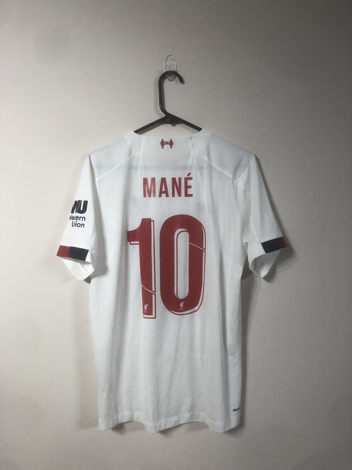 Mane #10 Liverpool Large 2019/20 Away Shirt New Balance Excellent Condition