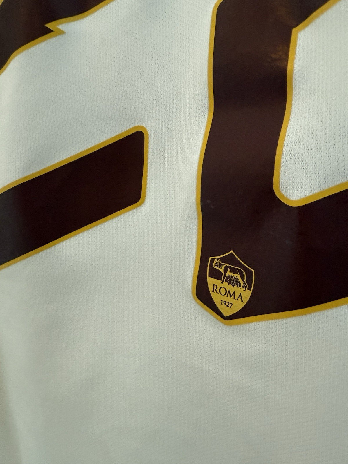 AS Roma Zaniolo #22 2019/20 Small Away Shirt Very Good Condition AJ5558-100