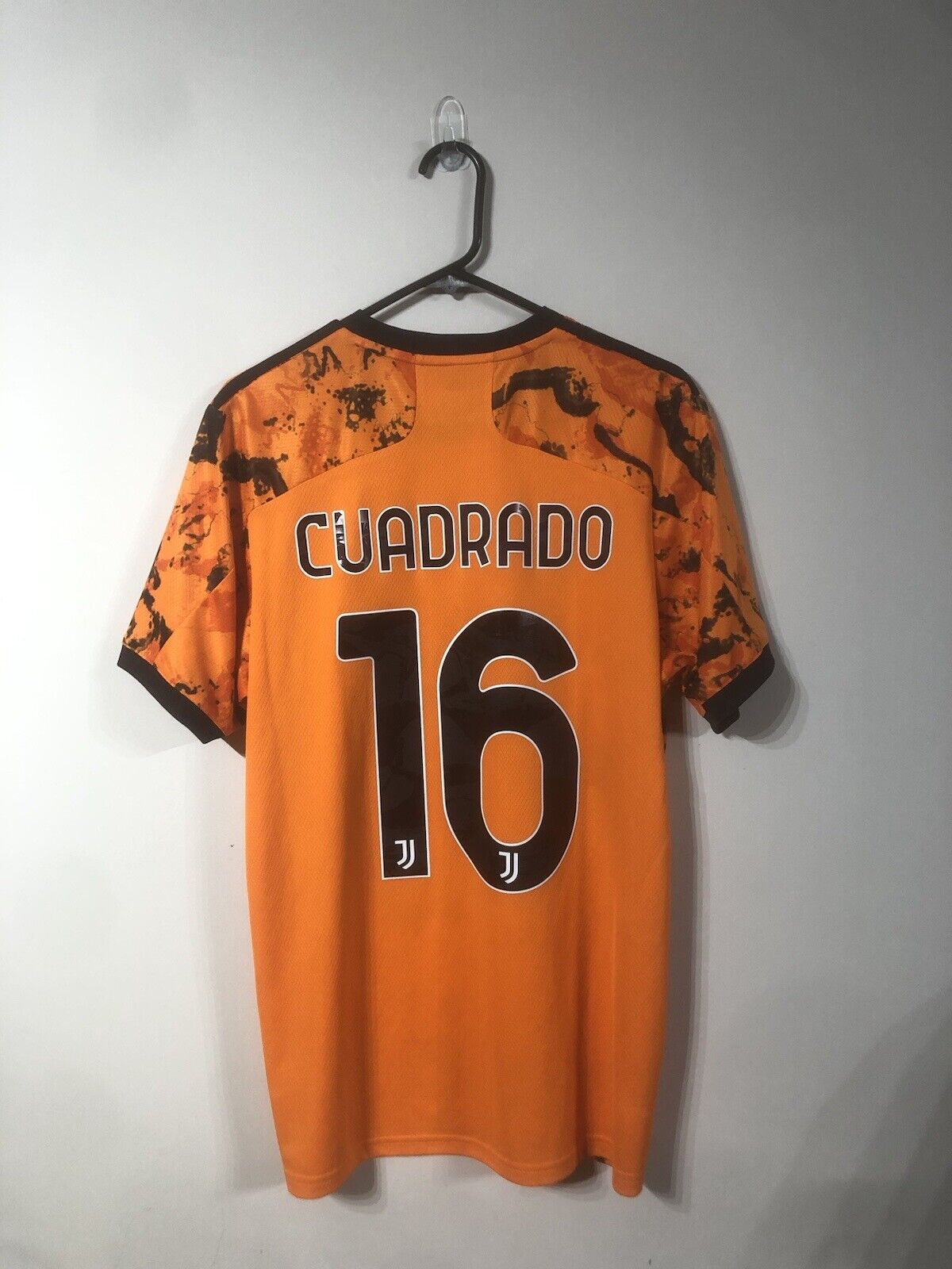 Cuadrado #16 Juventus 2020/21 Large 3rd Shirt Adidas Excellent Condition GE4856