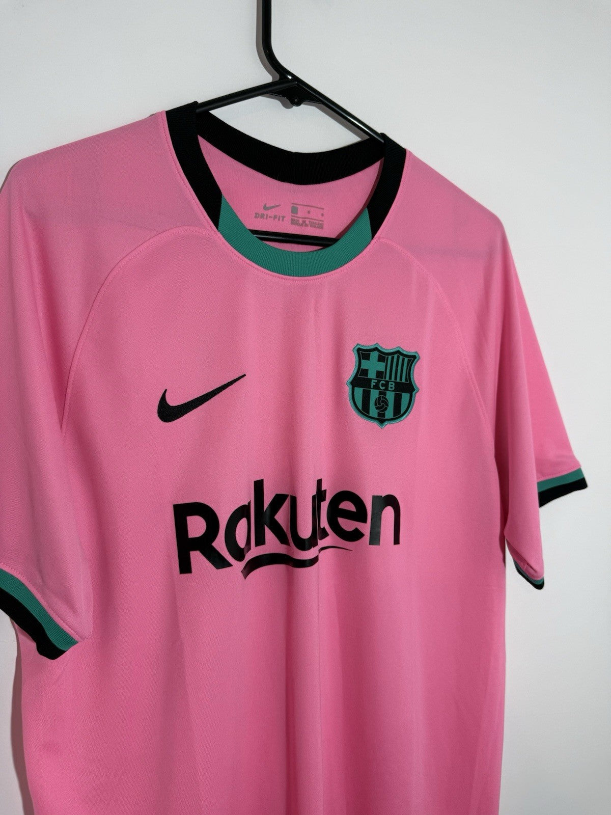 Barcelona Pique #3 2020/21 Large 3rd Shirt Excellent Condition CK7819-654