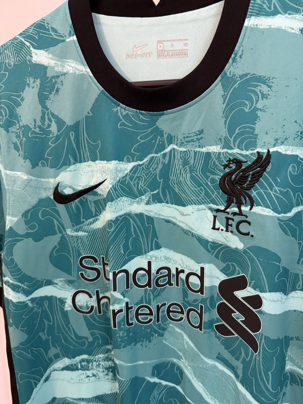 Liverpool Thiago #6 Small 2020/21 Away Nike Excellent Condition CZ2635-354
