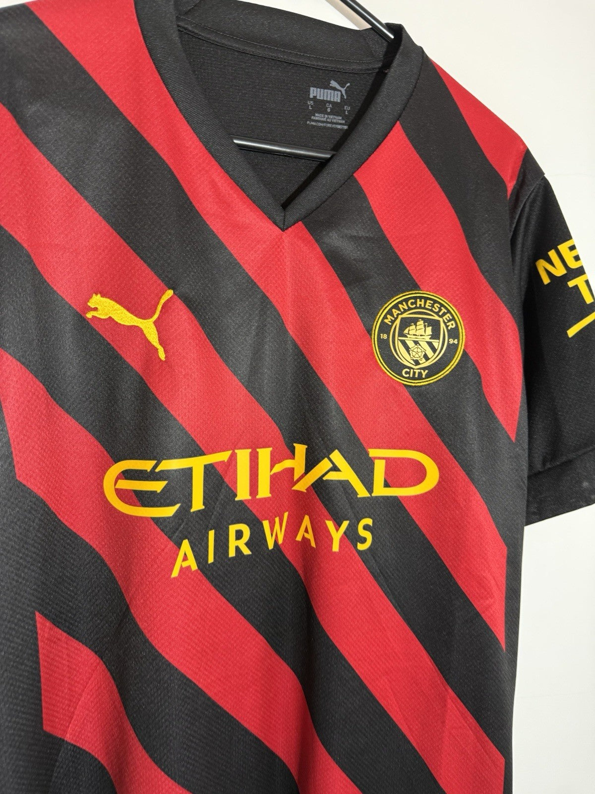 Manchester City Stones #5 2022/23 Large Away Shirt BNWT 765722-02
