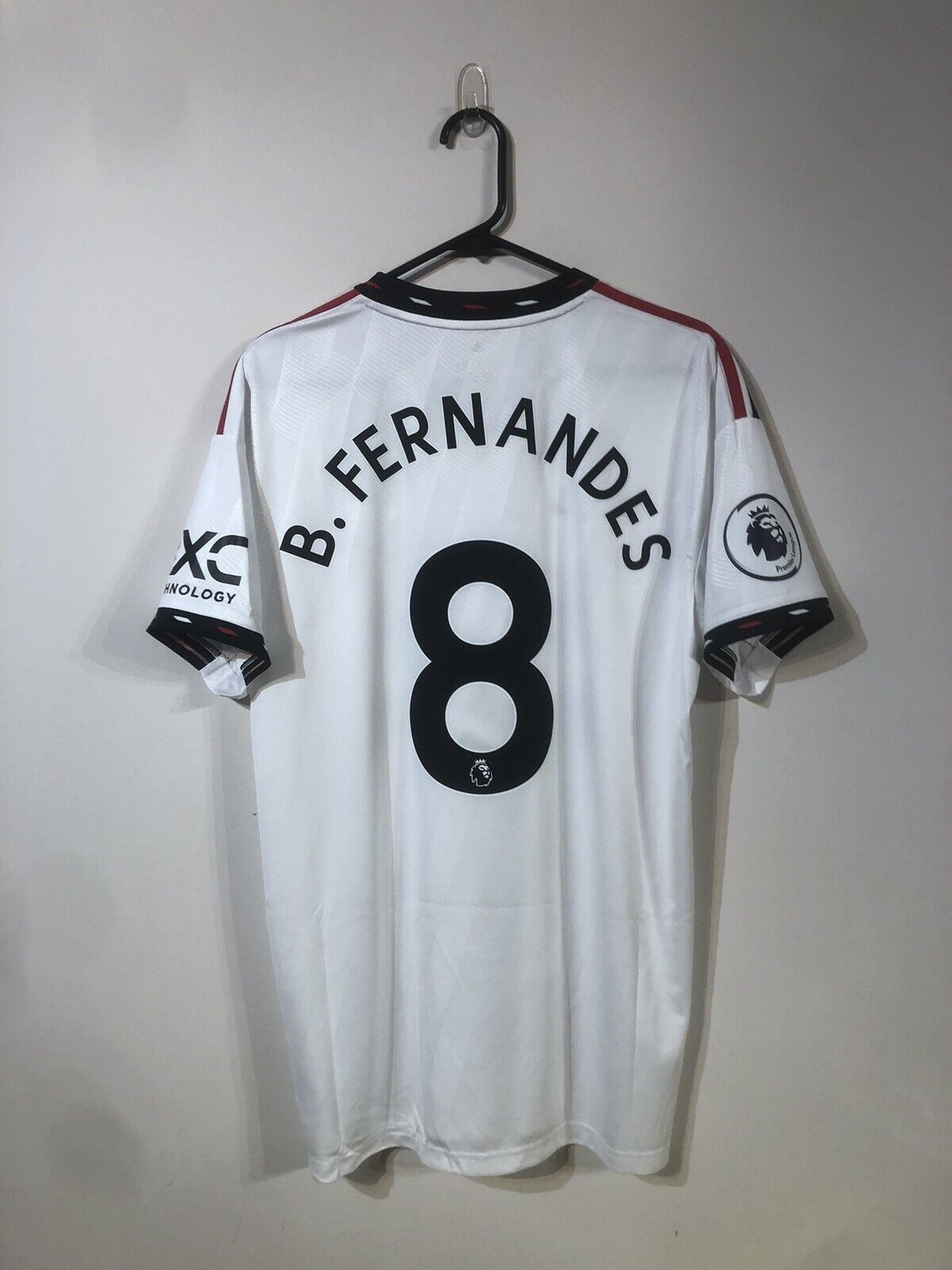 B. Fernandes #8 Manchester United 2022/23 Away Large Shirt Adidas BNWT