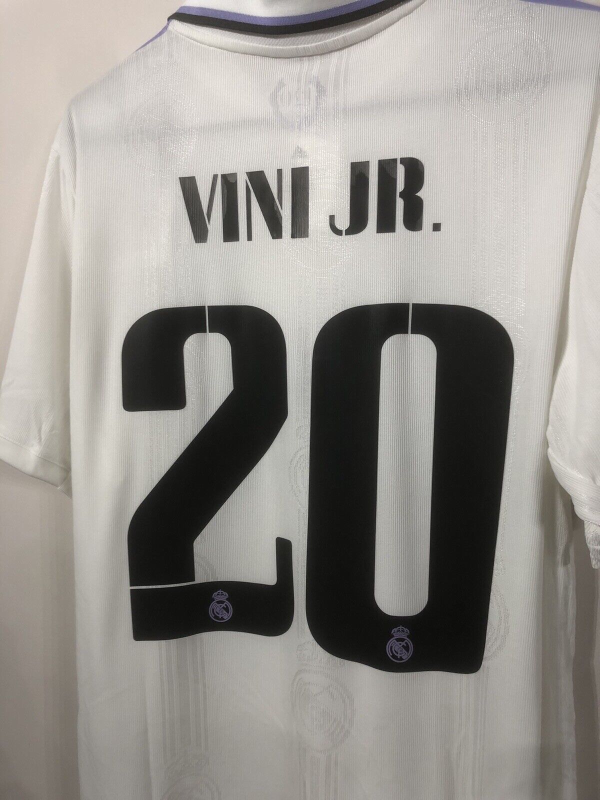 Vini Jr. #20 Real Madrid 2022/23 Home Large Authentic Football Shirt Adidas BNWT