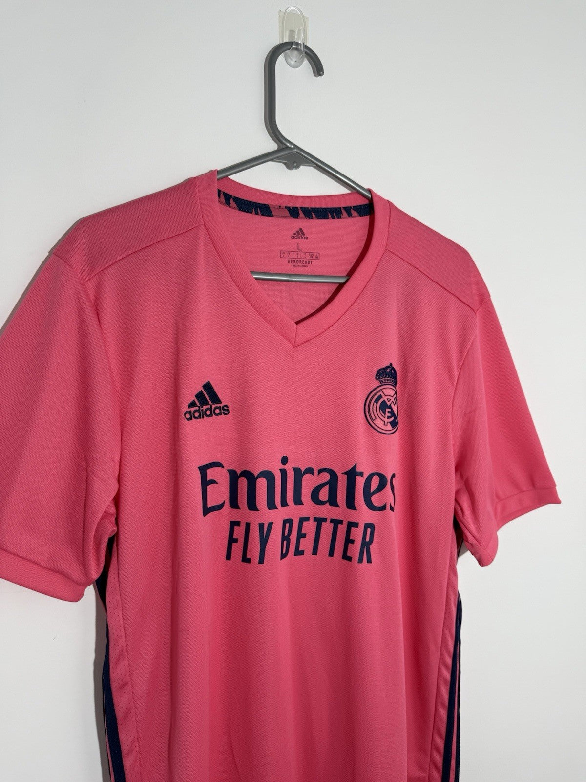 Real Madrid Benzema #9 2020/21 Large Away Shirt BNWT GI6463
