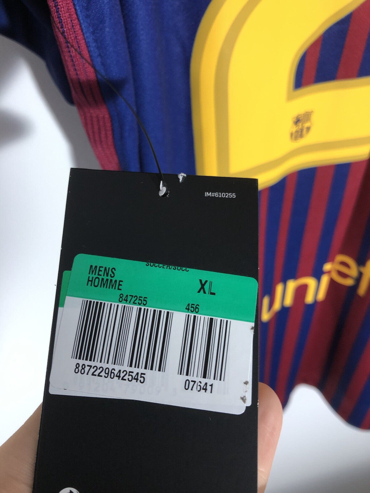Barcelona S. Roberto #20 2017/18 XL Home Shirt Nike BNWT 847255-457