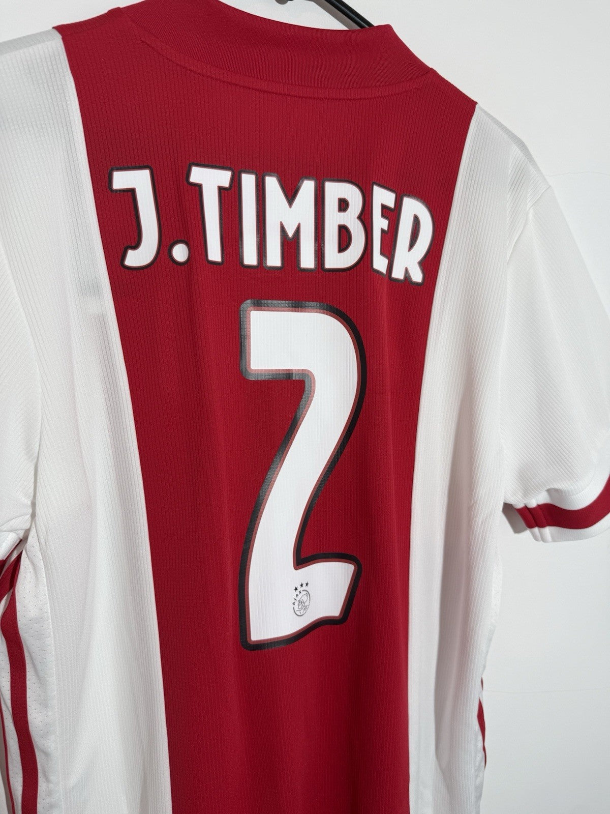 Ajax Amsterdam J. Timber #2 2020/21 Large Home Shirt BNWT FI4798