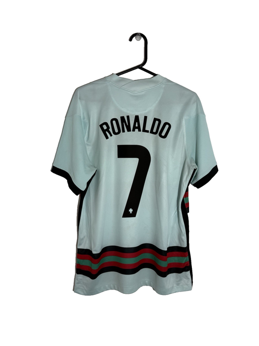 Portugal Ronaldo #7 2020 Away Large Shirt Nike Very Good Condition CD0703-336