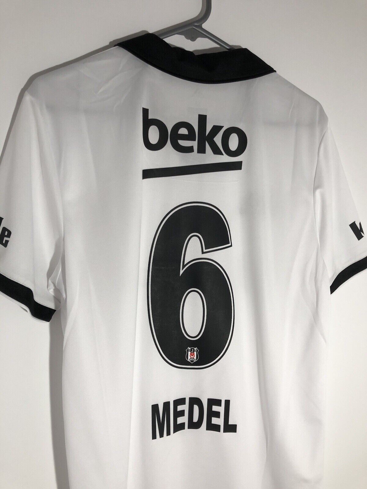 Medel 6 Besiktas Medium Home 2018 19 Shirt Adidas Excellent Condition Cg0691