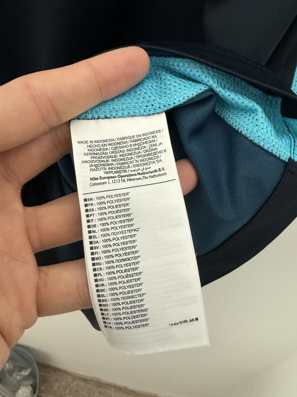 Manchester City 2015/16 Large Away Shirt Excellent Condition 658881-476