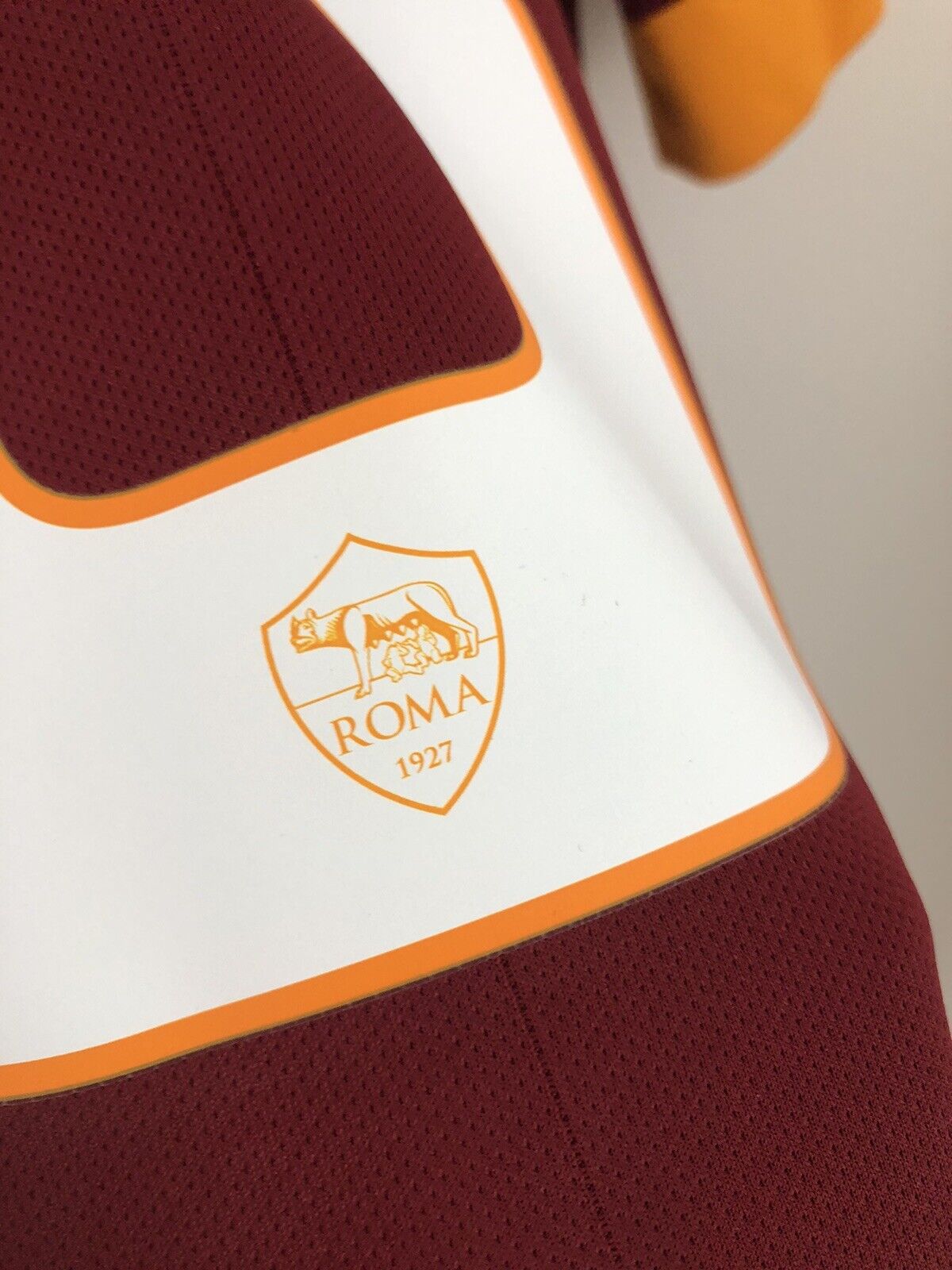 De Rossi 16 AS Roma 2014 15 Home Medium Shirt Very Good Condition 635811 678