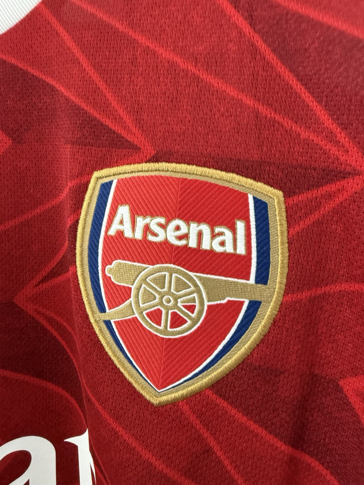Arsenal Saka #7 2020/21 Medium L/S Home Shirt Jersey Adidas BNWT FH7814