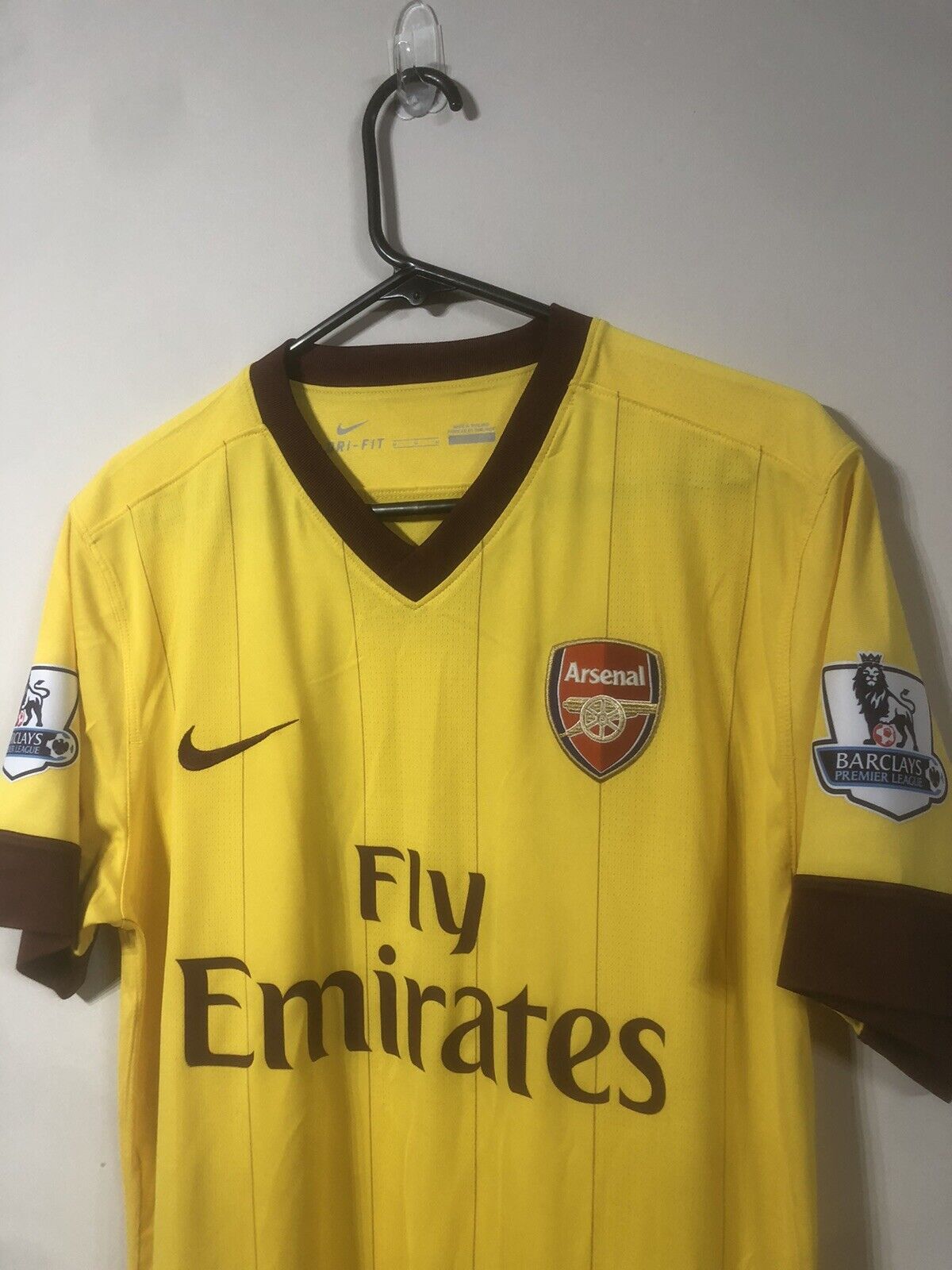 Rosicky #7 Arsenal 2012/13 Medium Away Shirt Nike Excellent Condition 386824-749