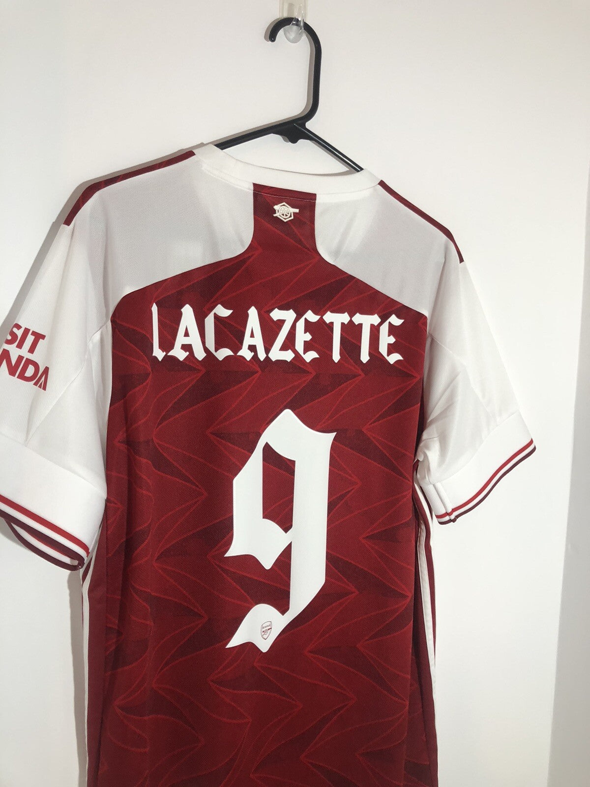 Arsenal Lacazette #9 2020/21 Large Home Shirt BNWT EH5817