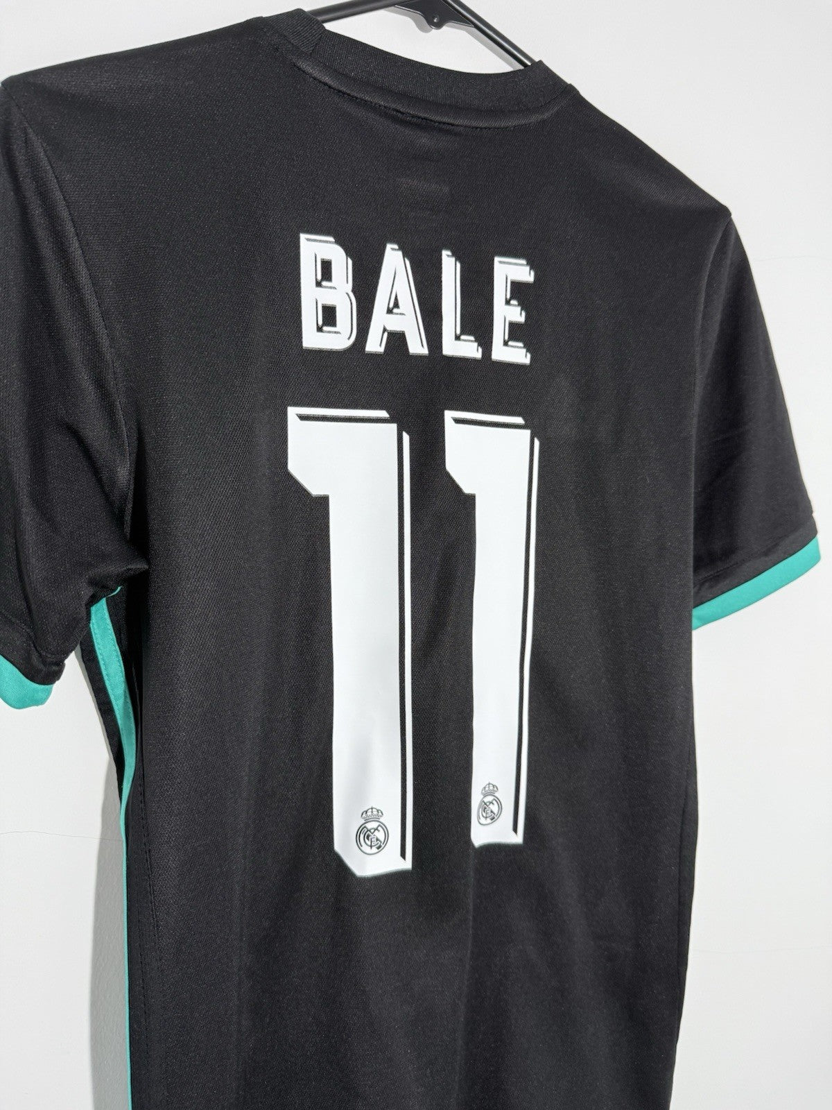 Real Madrid Bale #11 2017/18 Away XS Shirt Adidas Excellent Condition