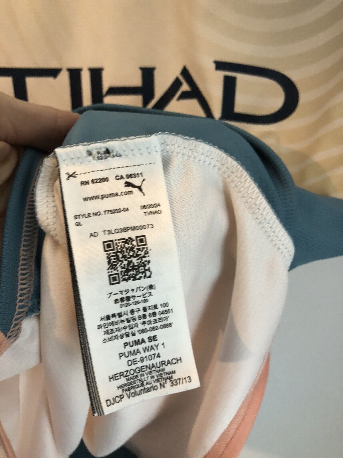 Savinho 26 Manchester City 2024 25 Medium Home Excellent Condition 775202 04