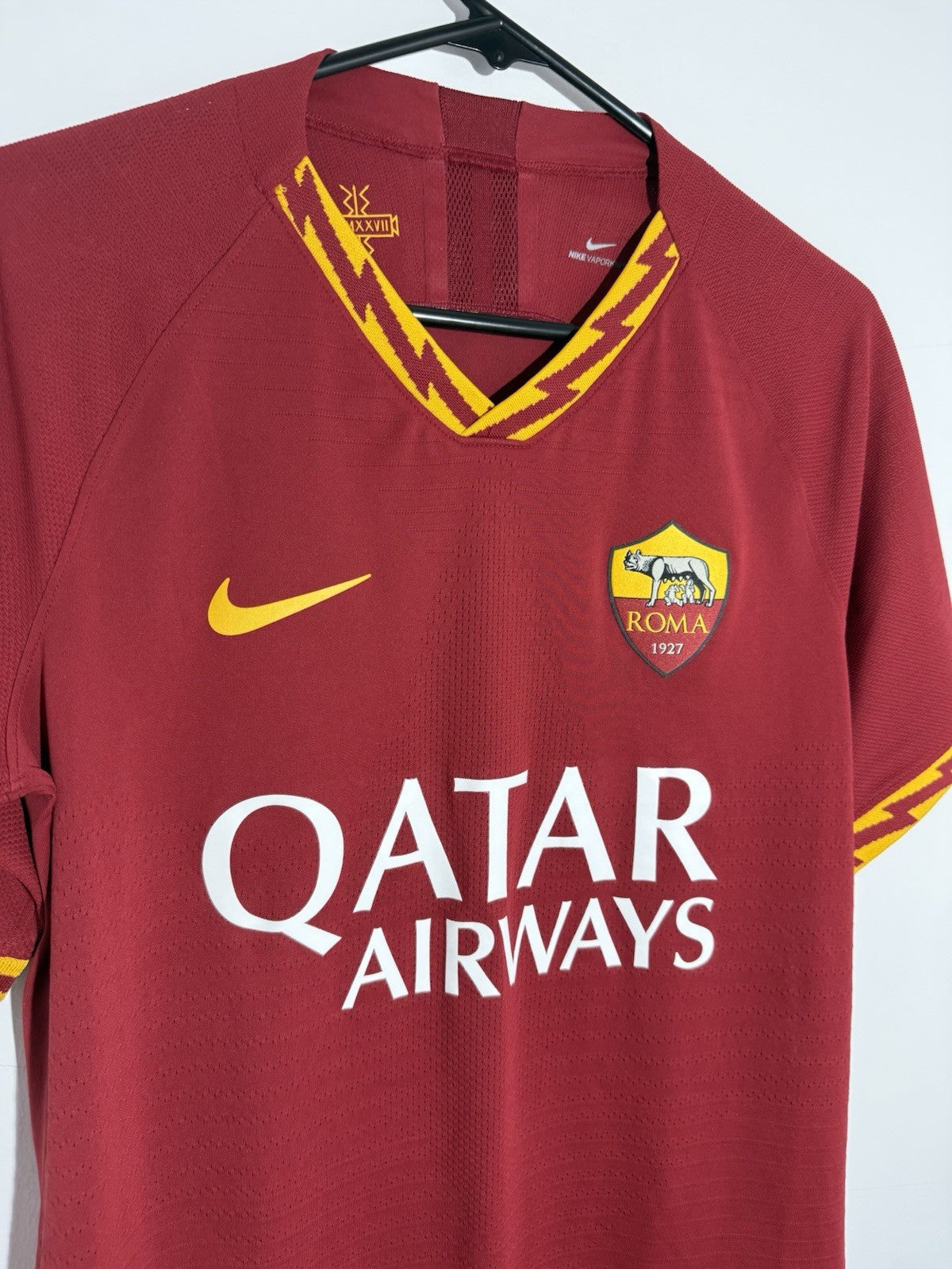 AS Roma Pellegrini #7  2019/20 Small Vapor Home Excellent Condition AJ5266-613