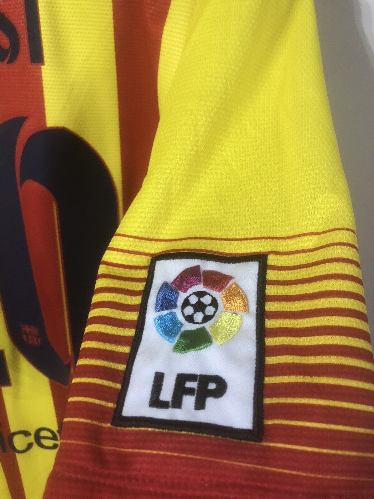 Messi 10 Barcelona 2013 14 Xl Away Shirt Excellent Condition 532823 703