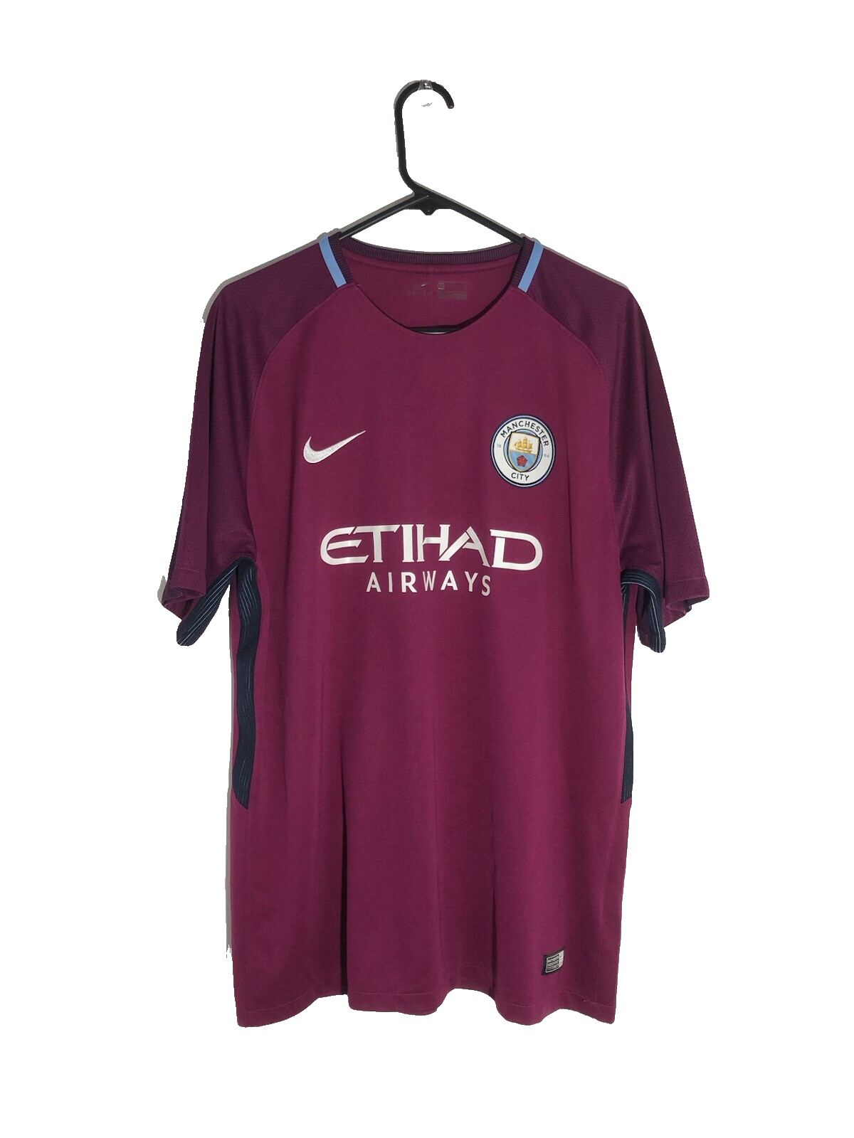 Manchester City Fernandinho #25 2017/18 XL Away Excellent Condition 847260-667