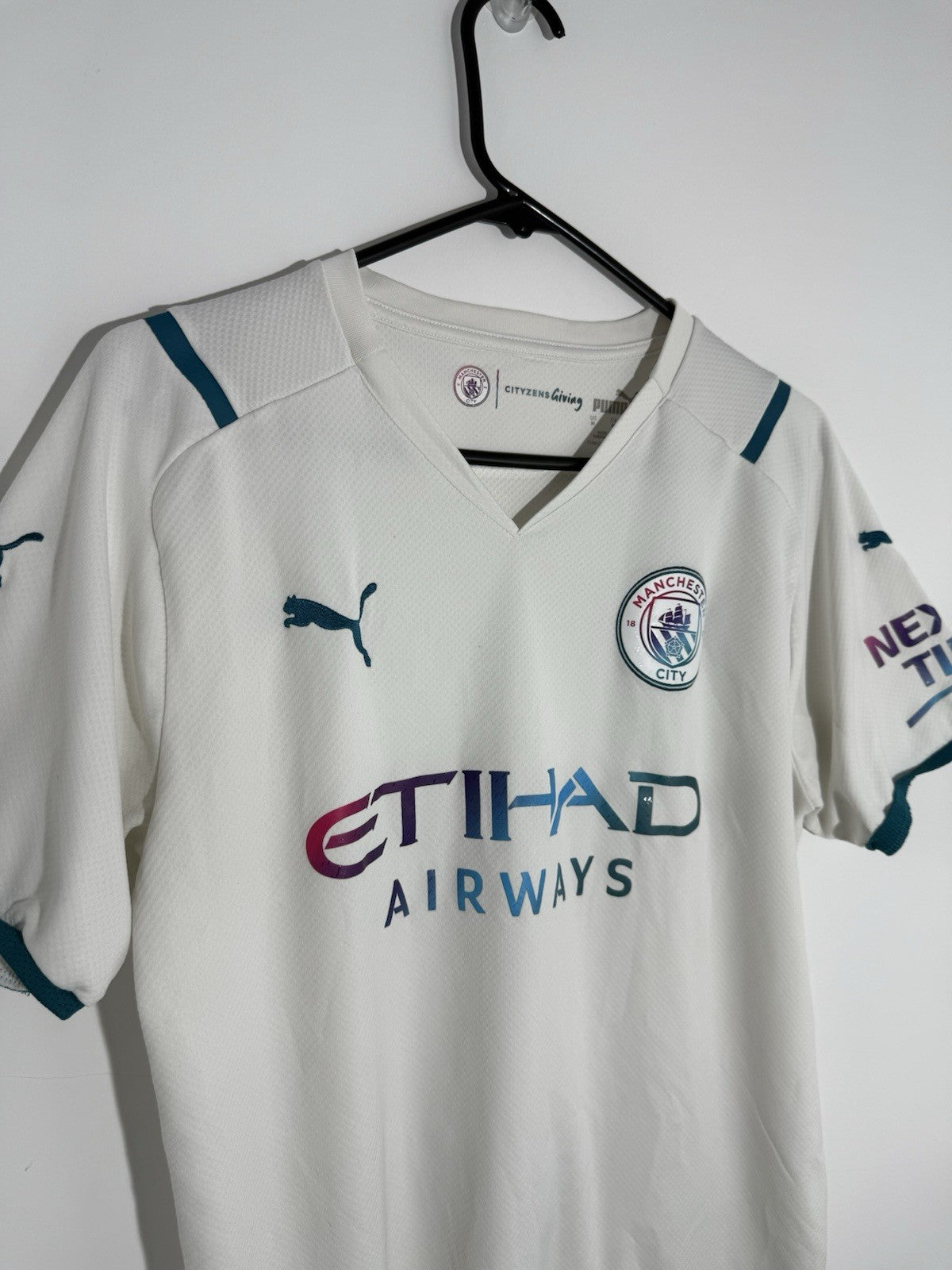 Manchester City Gundogan #8 2021/22 Medium Away Excellent Condition 759211-02