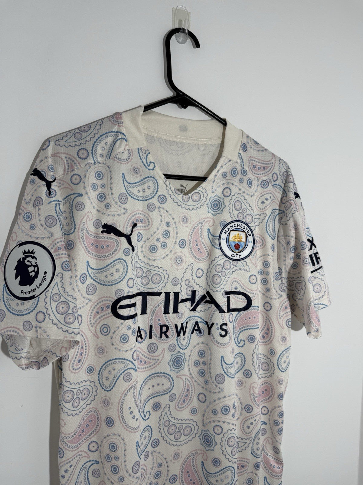 Manchester City De Bruyne #17 2020/21 Large 3rd Excellent Condition 757095-03