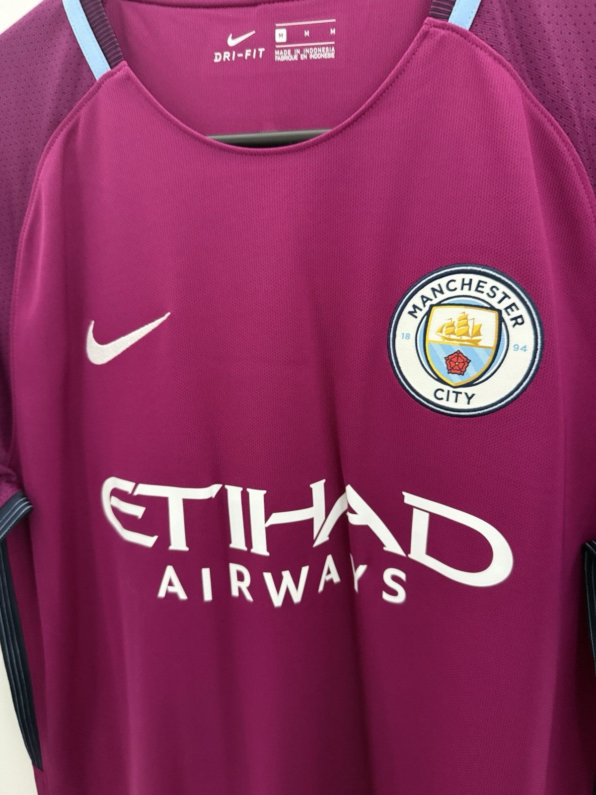 Manchester City Gundogan #8 2017/18 Medium Away Shirt Nike BNWT 847260-667