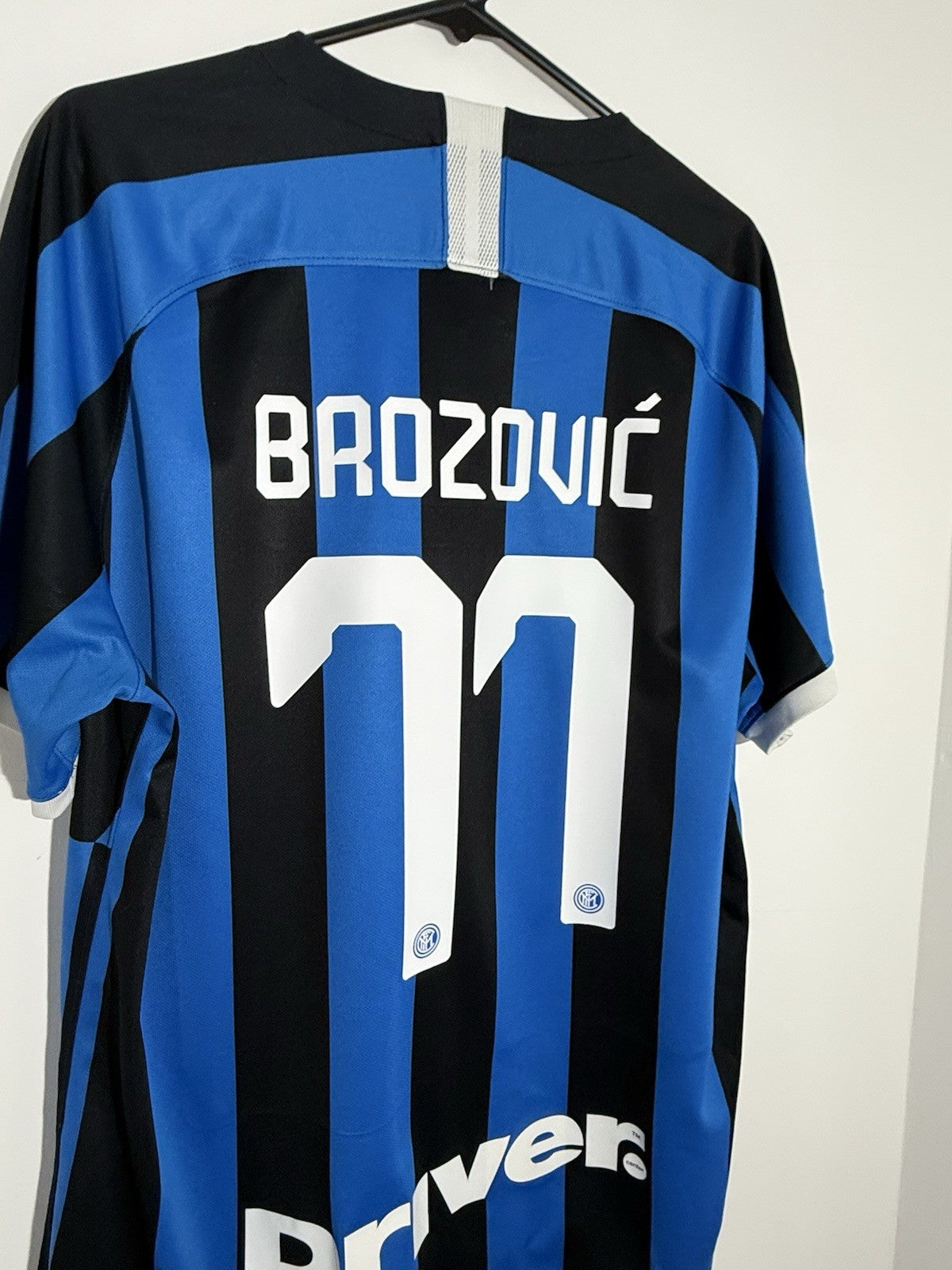 Inter Milan Brozovic #77 2019/20 XL Home Nike Excellent Condition AJ5541-414
