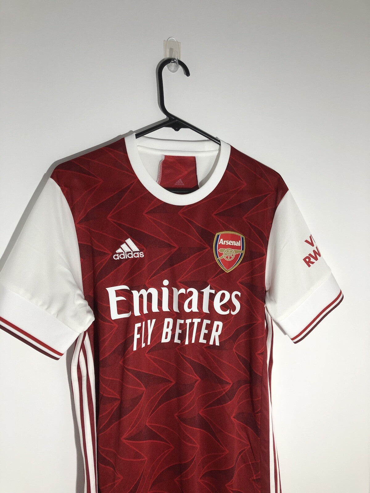 Arsenal Saka #7 2020/21 Euro Medium Home Shirt BNWT EH5817