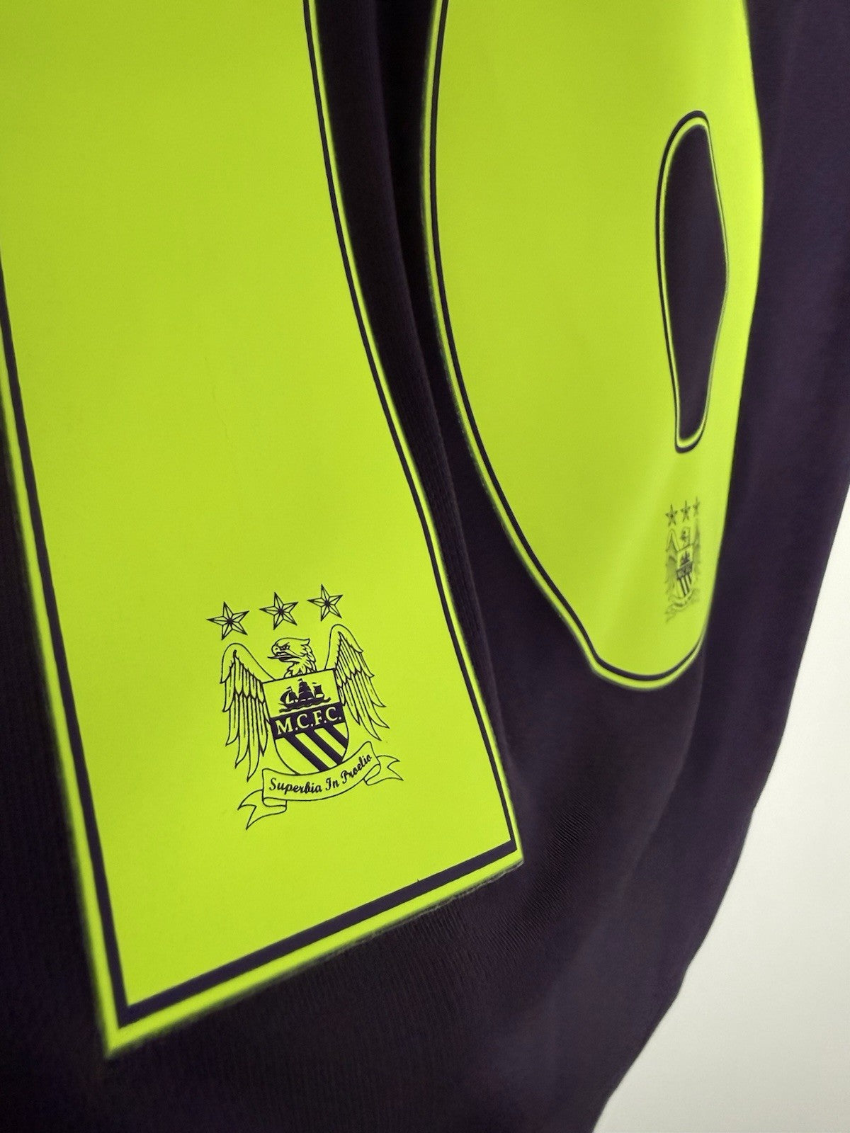 Manchester City Kun Aguero #16 2014/15 XL 3rd Excellent Condition 631208-547