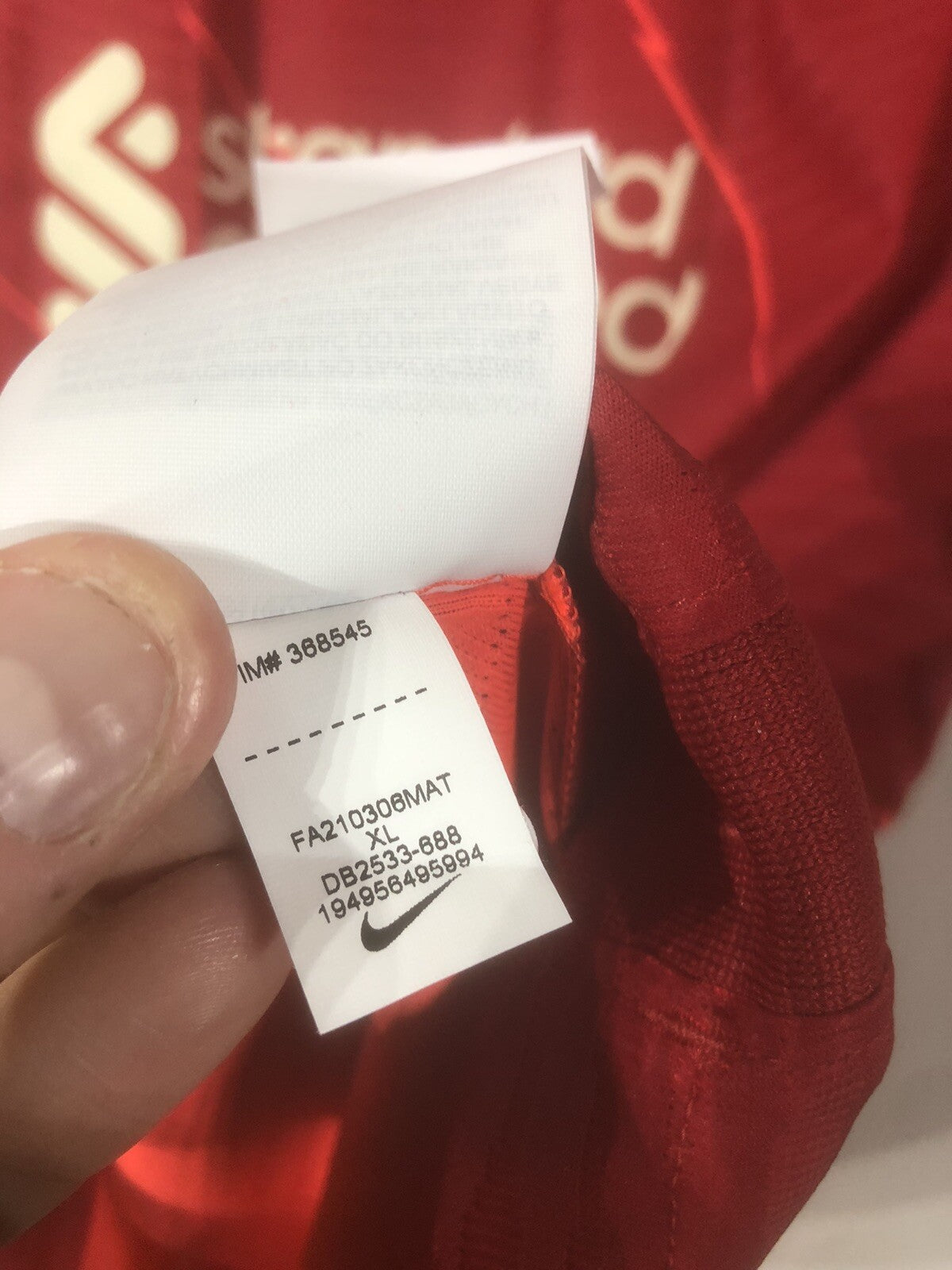 Liverpool Henderson #14 2021/22 Vaporknit XL Home BNWT DB2533-688