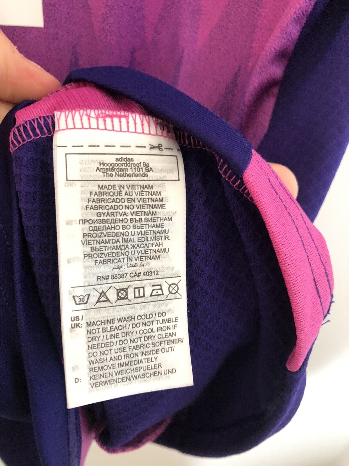 Rudiger 2 Germany Euro 2024 Small Away Shirt Adidias Ip8158